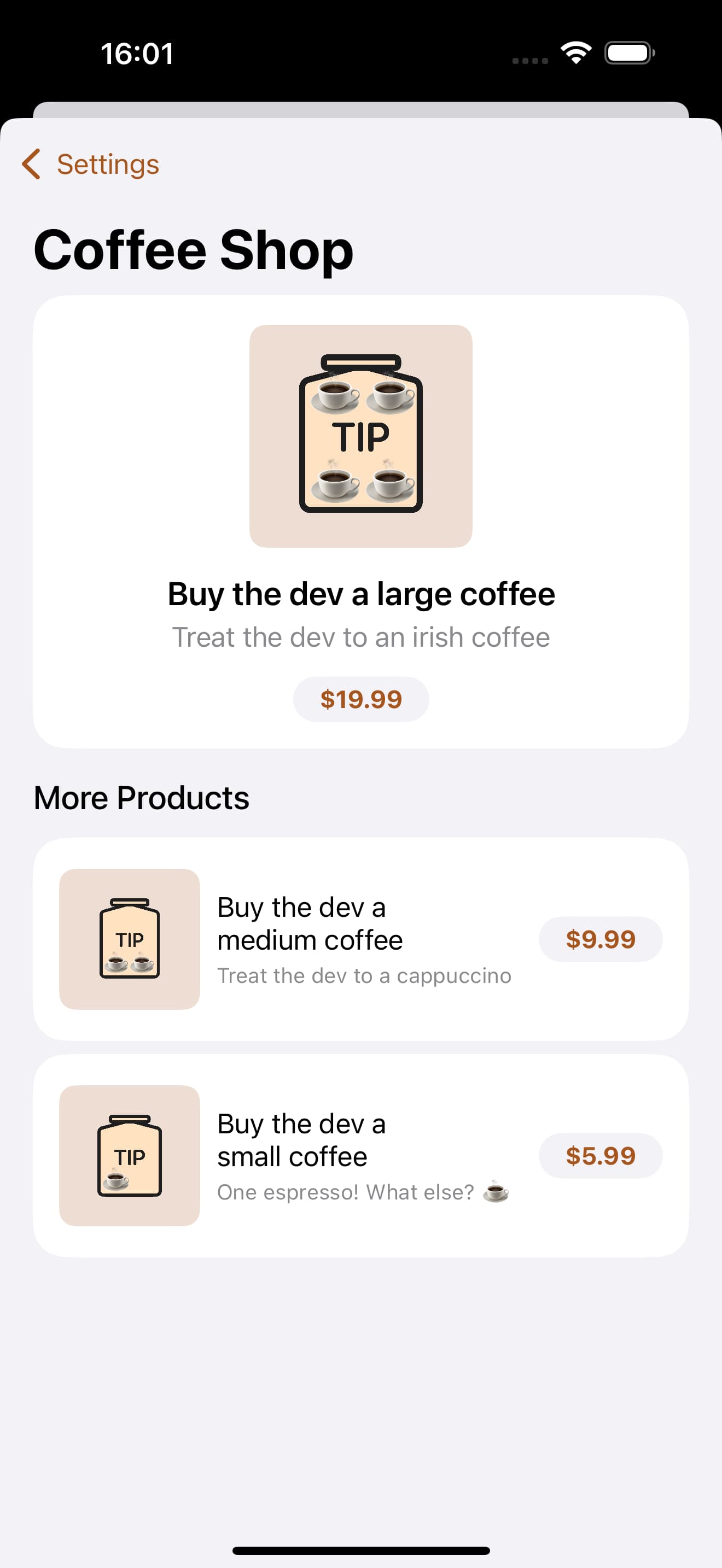 Example of paywall.